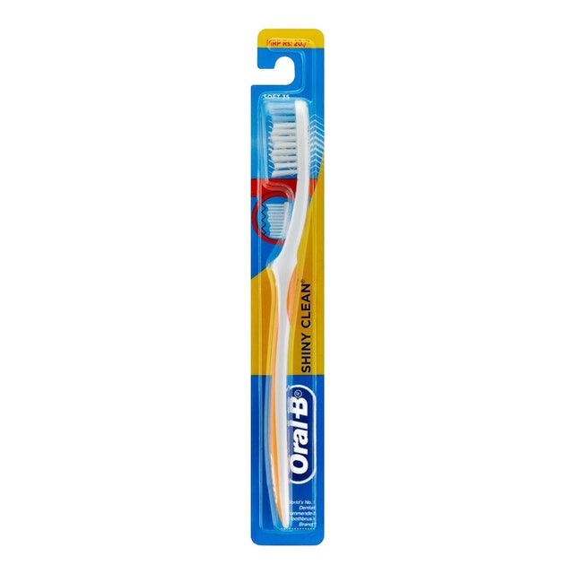 Procter & Gamble Oral-B Shiny Clean Manual Toothbrush 1