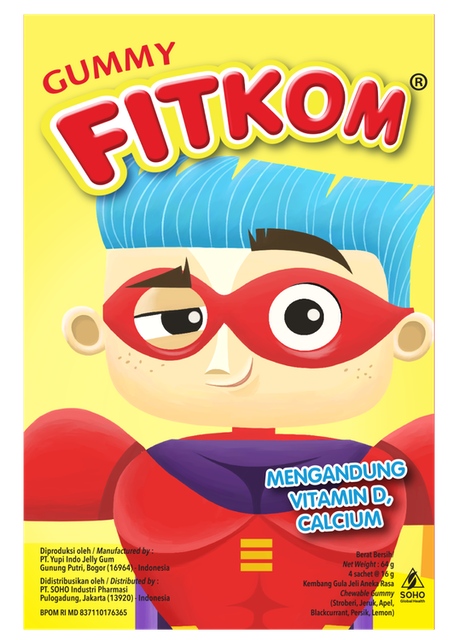 SOHO Fitkom Gummy Calcium 1