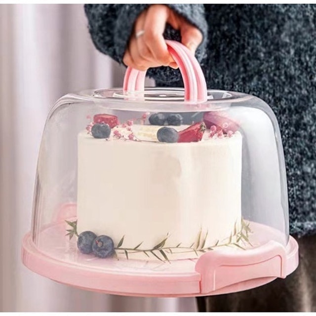 Cake Container Box Bulat 1