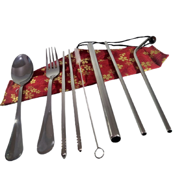 Cutlery Set 8 in 1 + Pouch 1