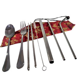 Cutlery Set 8 in 1 + Pouch 1