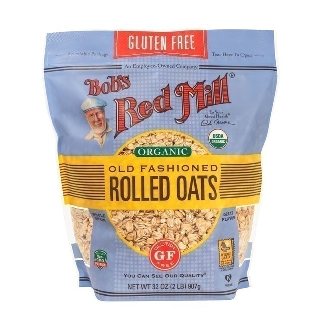 Bob's Red Mill Organic Old Fashioned Rolled Oats Gluten Free 1