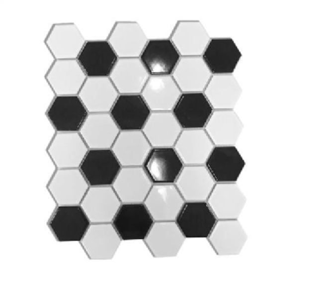 SG Keramik Dinding Hexagonal Mosaik 1