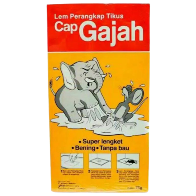 Cap Gajah Lem Perangkap Tikus 1