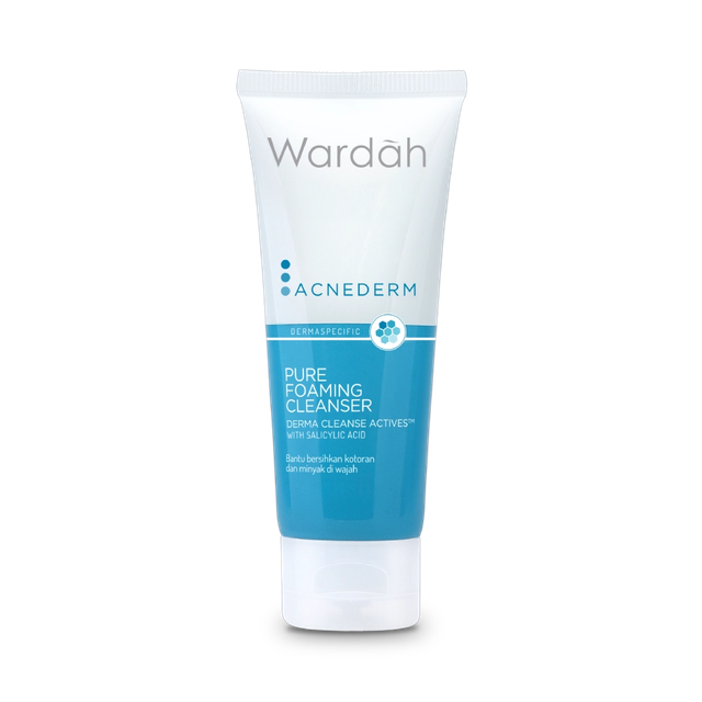 Wardah Acnederm Pure Foaming Cleanser 1