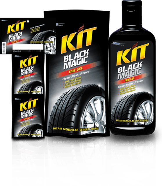 SC Johnson And Son Kit Black Magic Tire Gel  1