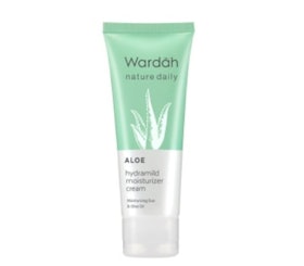 Wardah Nature Daily Aloe Hydramild Mositurizer Cream 1
