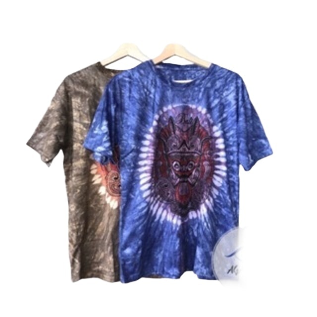 Kaus Motif Barong Tie Dye 1