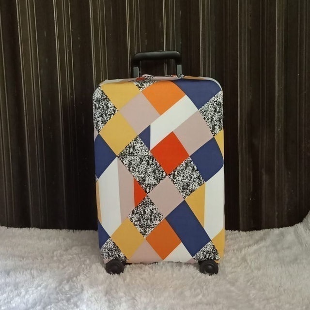 Sarung Pelindung Koper Motif Abstrak 1