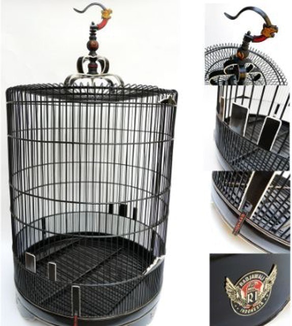 Radjawali Indonesia Sangkar Burung Murai Lis AKRILIK No. 2 1