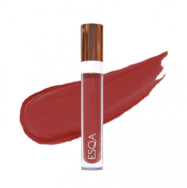 ESQA Matte Lip Liquid (Choco Red) 1