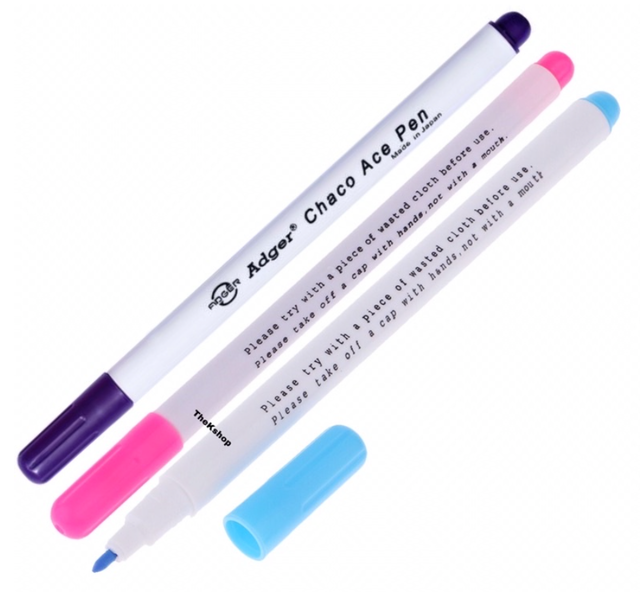 Adger Spidol Penanda Kain/Water Erasable Pen/Fabric Marker 1