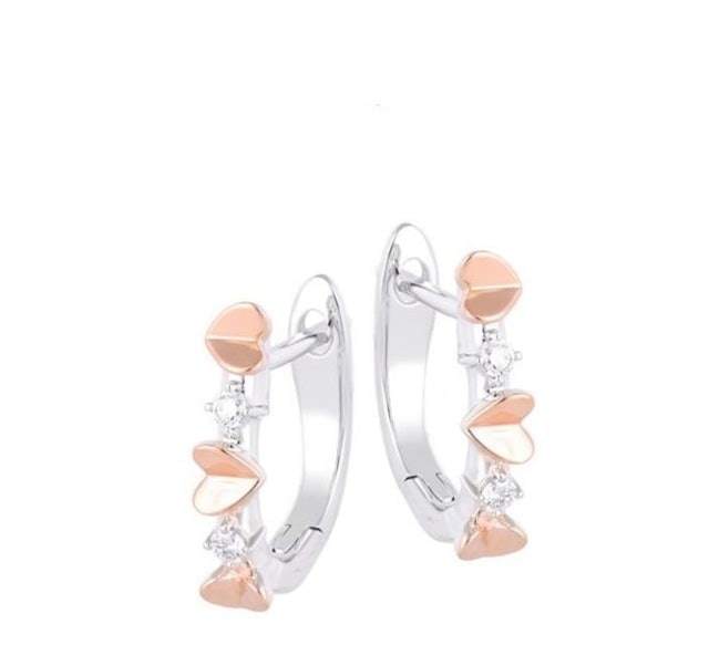 Kimberly Jewellery Anting Berlian Kombinasi 1