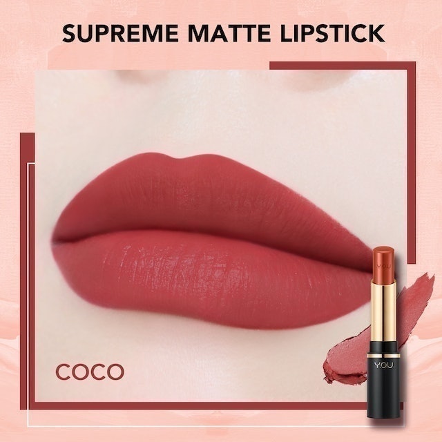 HEBE Beauty Group Y.O.U Supreme Matte Lipstick Z - Coco 1