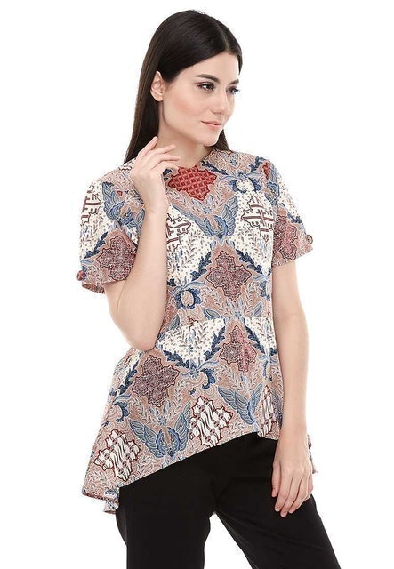 Aksa Batik Claressa Mahatma Blouse 1