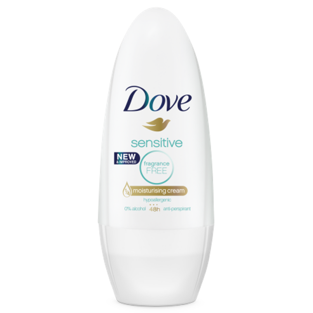 Unilever Dove Sensitive Antiperspirant Roll-on 1