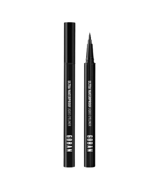 Goban Cosmetics Black Diamond Ultra Waterproof Liquid Eyeliner – Pen Liner 1