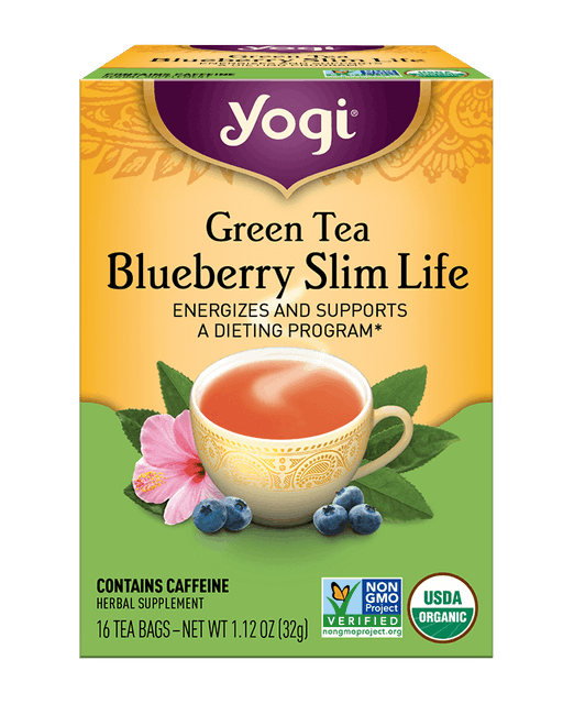 Yogi Green Tea Blueberry Slim Life Tea 1