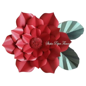 Shetin Paper Flower Backdrop Ukuran Besar 1