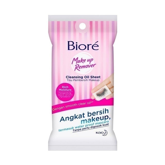 Biore Make Up Remover Cleansing Oil Sheet 1