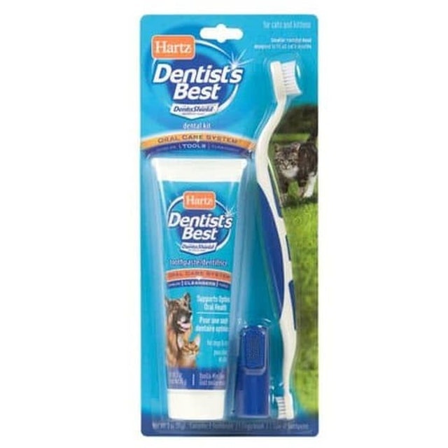 Hartz Dentist’s Best with DentaShield Dental Kit for Dogs & Cats 1