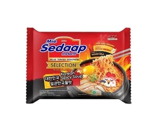 Wings Mie Sedaap Korean Spicy Soup 1