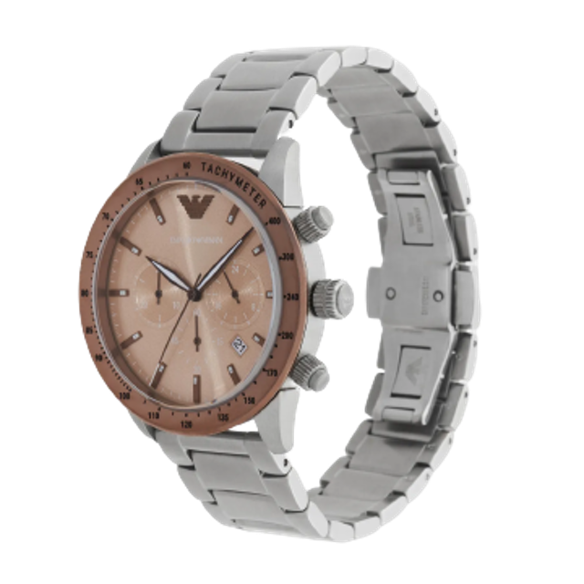 Emporio Armani Chronograph Stainless Steel Watch 1