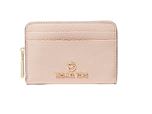 Michael Kors Jet Set Small Pebbled Leather Wallet 1