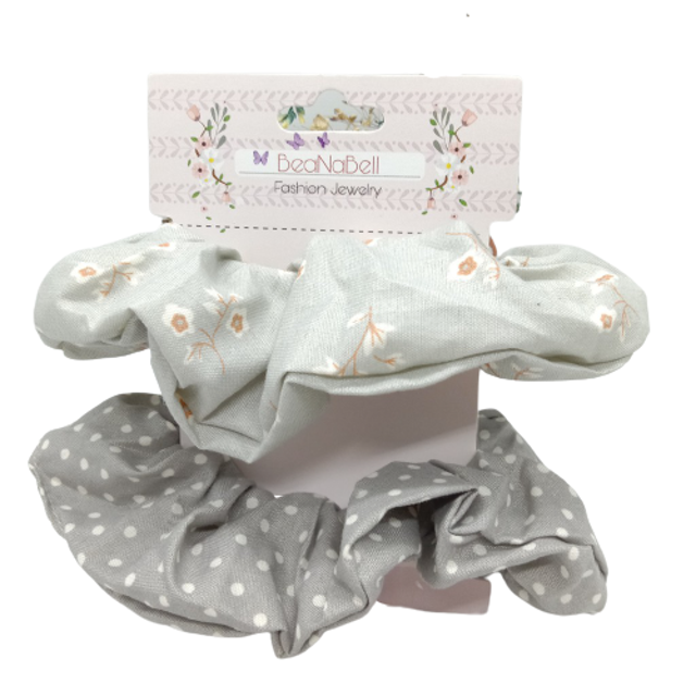 BeaNaBell Paket Isi 2 Scrunchie Hijab Cepol Korea 1