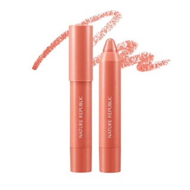Nature Republic Eco Crayon Lip Velvet 1