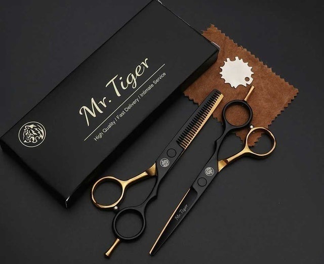 Mr. Tiger Peralatan Set Gunting Potong Rambut 1