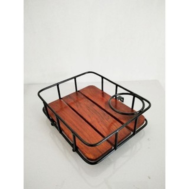 Front Rack Kayu Jati Finishing Woodstain 1