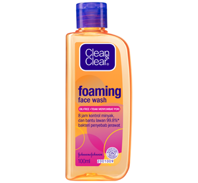 Johnson & Johnson  Clean & Clear Foaming Face Wash 1