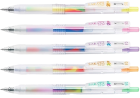 Zebra Sarasa Clip Marble Color 1