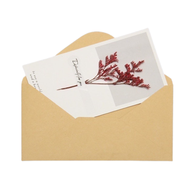 Little O Flowers Wishing Card 1