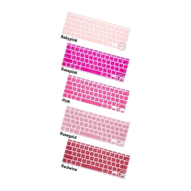 Pinkish Keyboard Cover Protector for MacBook 1
