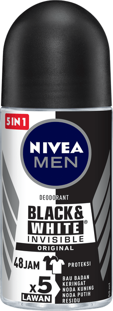 Beiersdorf Nivea Men Black & White Invisible Original Deodorant Roll On 1