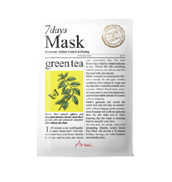 Ariul 7days Mask Green Tea 1