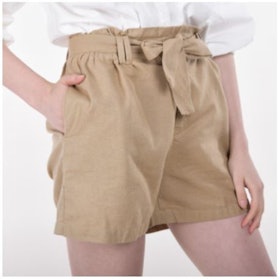 ADA Fashion Pants Kesha Short Linen With Belt 1