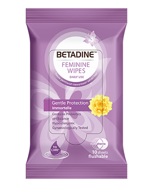 Betadine Feminine Wipes 1