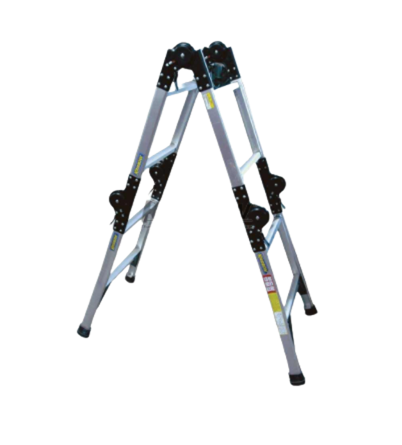 Krisbow Ladder Adjustable Aluminium 1