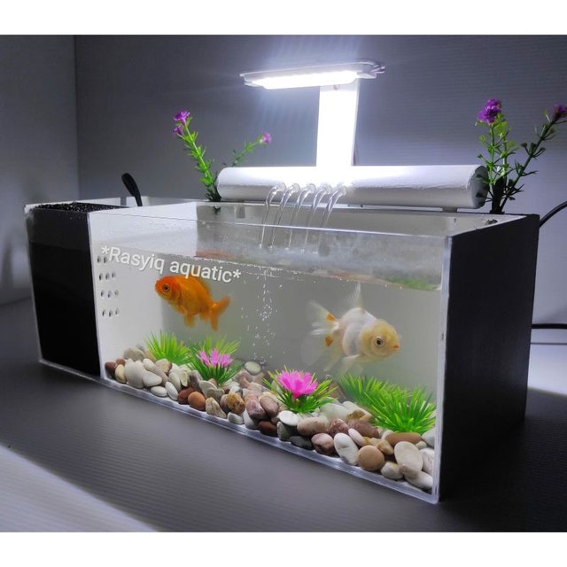 Akuarium Mini Akrilik Fullset 1