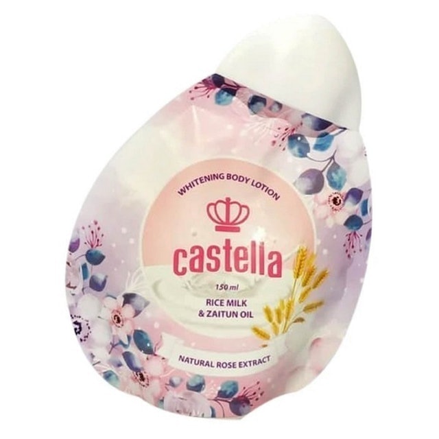Castella Whitening Rice Milk & Zaitun Oil Body Lotion 1