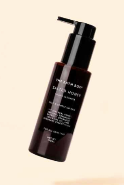 Mitra Kreasi Natural The Bath Box Salted Honey Facial Cleanser 1