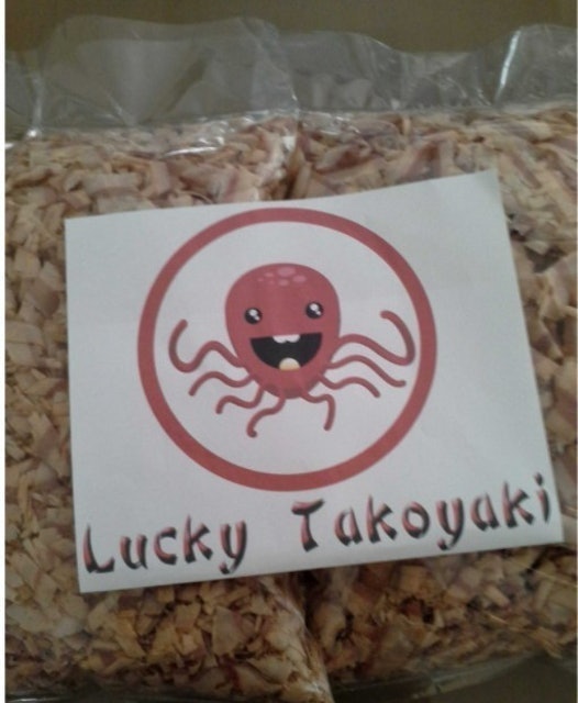 Lucky Takoyaki Katsuobushi Grade A Ukuran L 1