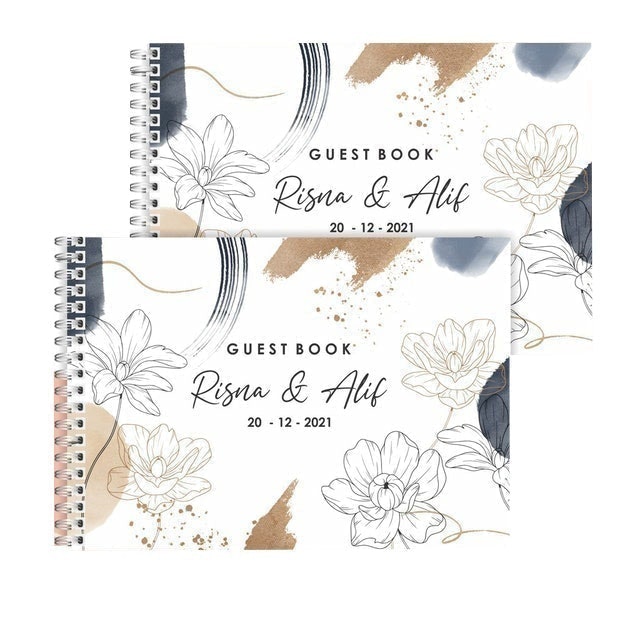 Snada Printing Buku Tamu Pernikahan Custom 1