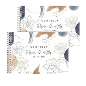 Snada Printing Buku Tamu Pernikahan Custom 1