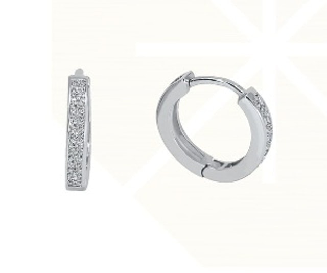 Lucielle Jewelry Anting Emas Berlian Eropa F VVS1 1