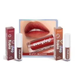 Wardah Everyday! Matte Lip Shot Paket Ombre Lip Cream 1