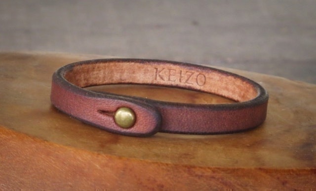 Keizo Leather Bracelet 1